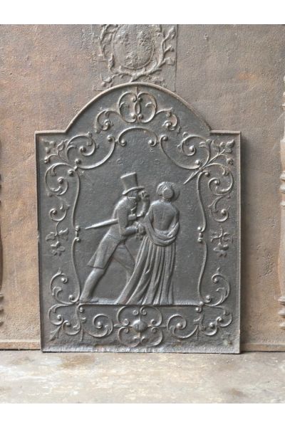 Plaque Cheminée Napoleon III