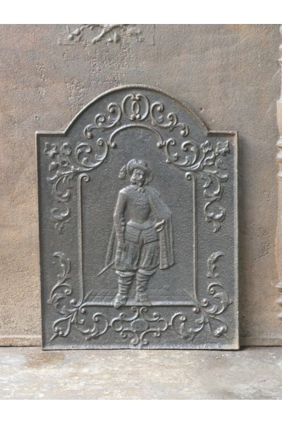 Plaque de Cheminée 'D'Artagnan'