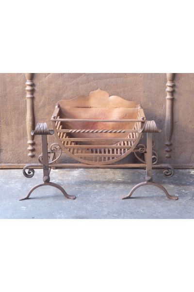 Grille Porte Buches Victorienne