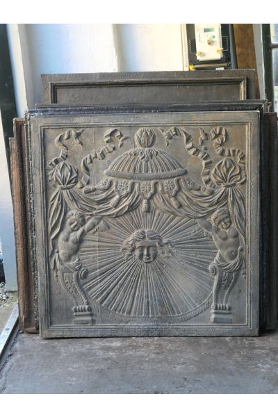 Plaque de Cheminée 'Soleil'