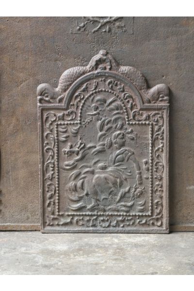 Plaque en Fonte Louis XV