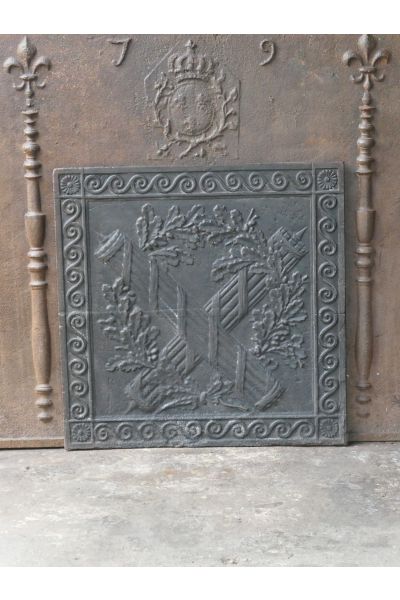 Plaque de Cheminée 'Faisceaux de Licteurs'