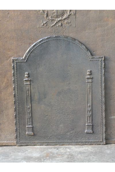 Plaque de Cheminée 'Colonnes de Liberté'