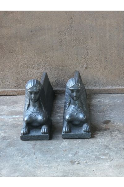 Chenets d'un Sphinx