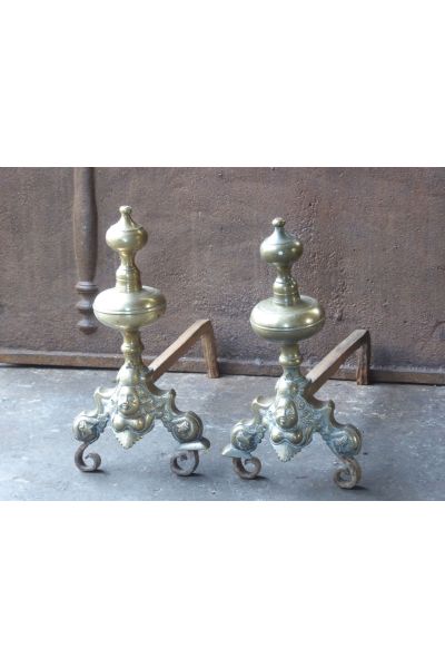 Chenets Louis XV