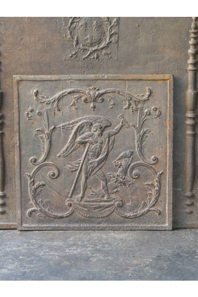 Plaque de Cheminée 'Le Temps'