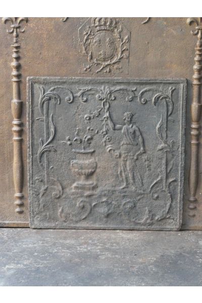 Plaque de Cheminée 'Flora'