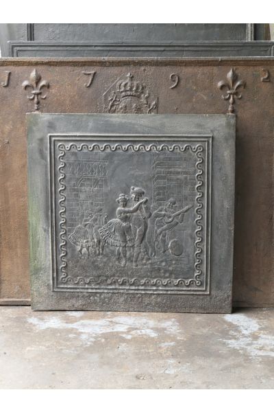 Plaque de Cheminée 'Danseurs'