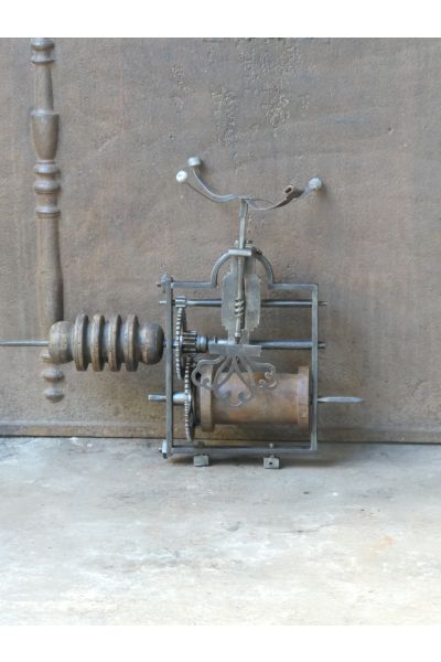 Ancien Tournebroche Mural