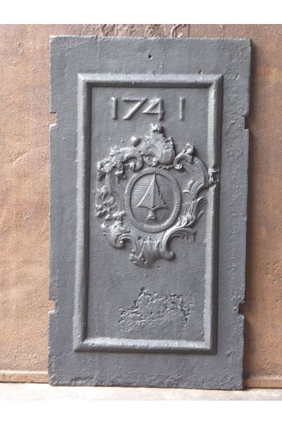 Plaque de Cheminée Héraldique