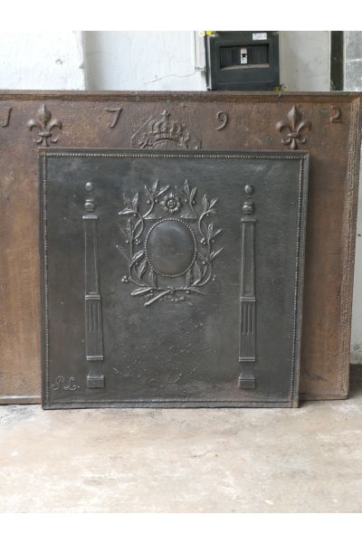 Plaque Fonte Néoclassique