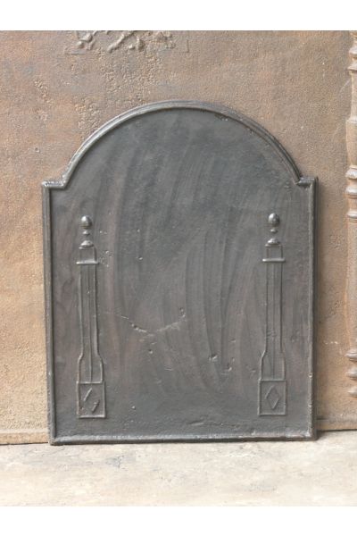 Plaque de Cheminée 'Colonnes de Liberté'