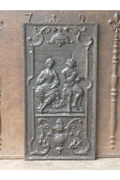 Plaque de Cheminée 'Femme'