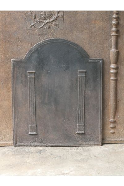 Plaque de Cheminée 'Colonnes de Liberté'