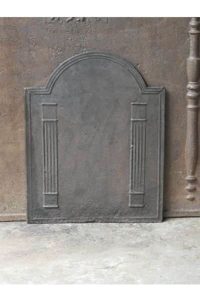 Plaque de Cheminée 'Colonnes de Liberté'