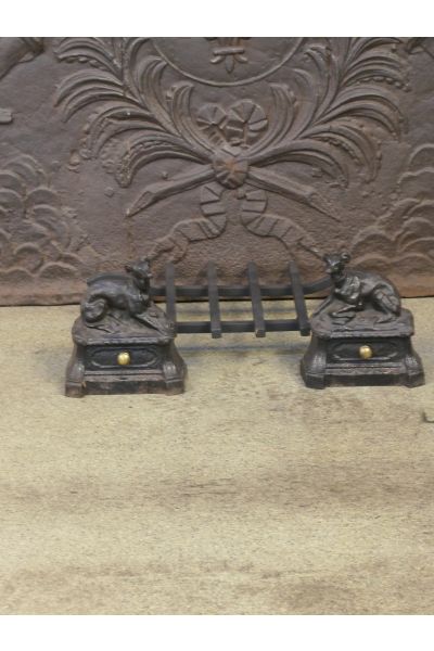 Grille Porte Buches Victorienne