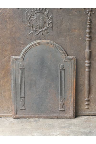 Plaque de Cheminée 'Colonnes de Liberté'