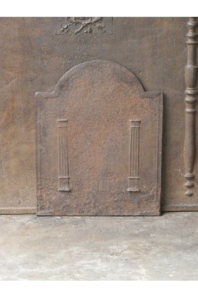 Plaque de Cheminée 'Colonnes de Liberté'