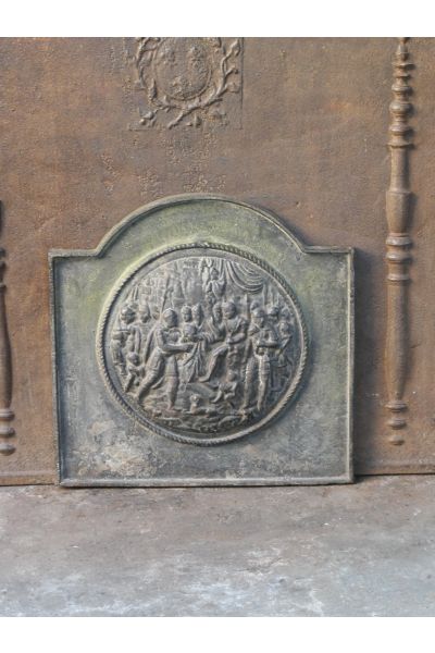Plaque de Cheminée 'Thème Religieux'