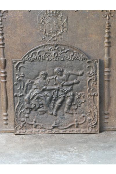 Plaque en Fonte Louis XV