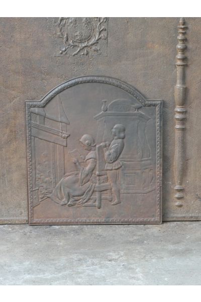 Plaque Cheminée Napoleon III