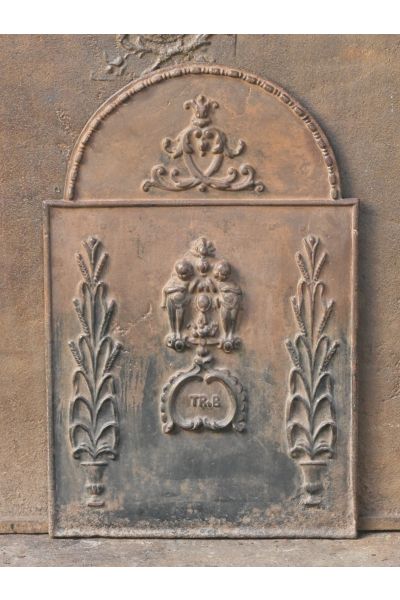 Plaque Cheminée Napoleon III
