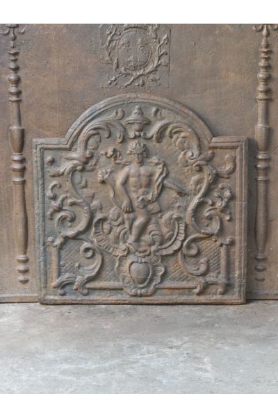 Plaque de Cheminée 'Apollon et sa Lyre'