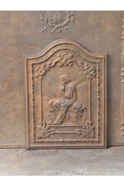 Plaque de Cheminée 'Homme'