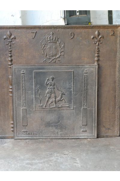 Plaque Fonte Néoclassique