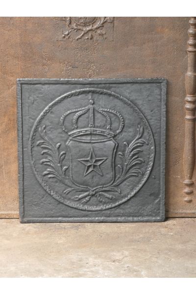 Plaque de Cheminée 'Armes de France'