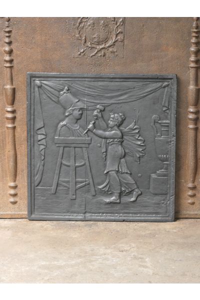 Plaque Fonte Néoclassique