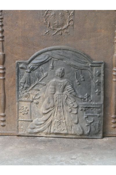 Plaque de Cheminée 'Marie Leszczynska'