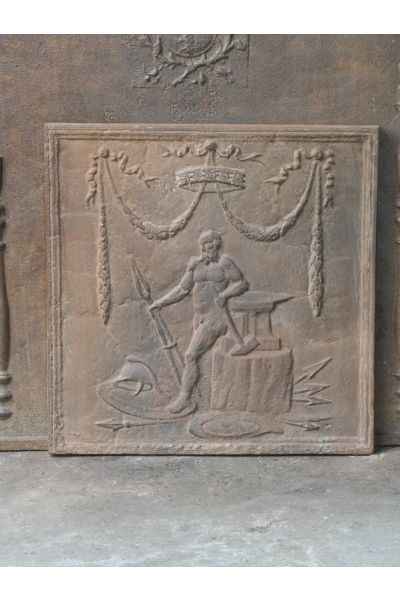 Plaque de Cheminée 'La Forge'