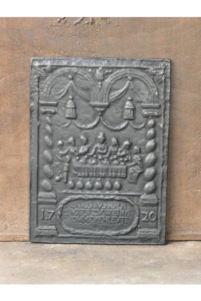 Plaque de Cheminée 'Thème Religieux'