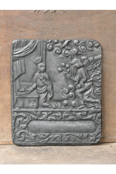 Plaque de Cheminée 'Thème Religieux'