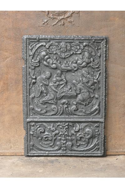 Plaque de Cheminée 'Adoration des Mages'