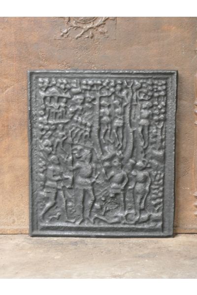 Plaque de Cheminée 'Thème Religieux'