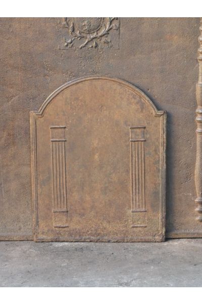 Plaque de Cheminée 'Colonnes de Liberté'