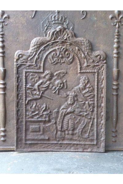 Plaque de Cheminée 'Thème Religieux'