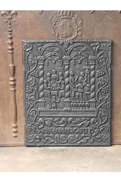 Plaque de Cheminée 'Thème Religieux'