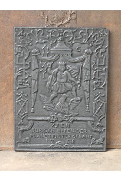 Plaque en Fonte Louis XV