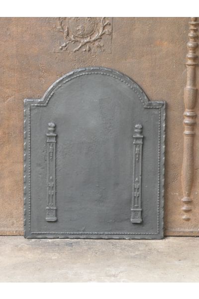 Plaque de Cheminée 'Colonnes de Liberté'