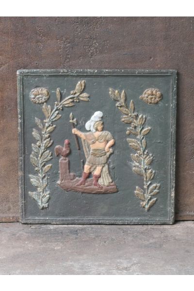 Plaque de Cheminée 'Allégorie de France'