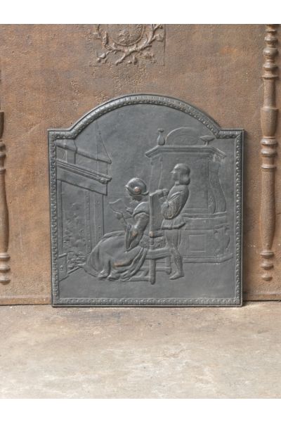 Plaque Cheminée Napoleon III