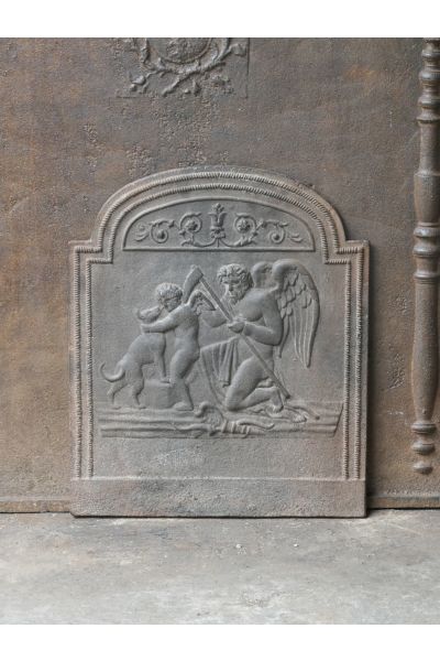 Plaque de Cheminée 'Le Temps'