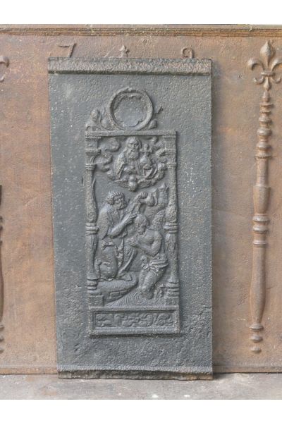 Plaque de Cheminée 'Thème Religieux'