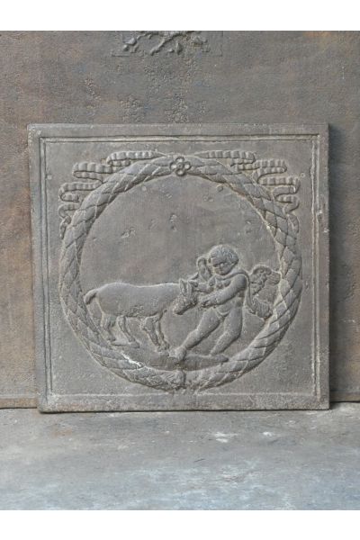 Plaque de Cheminée 'Cupidon'