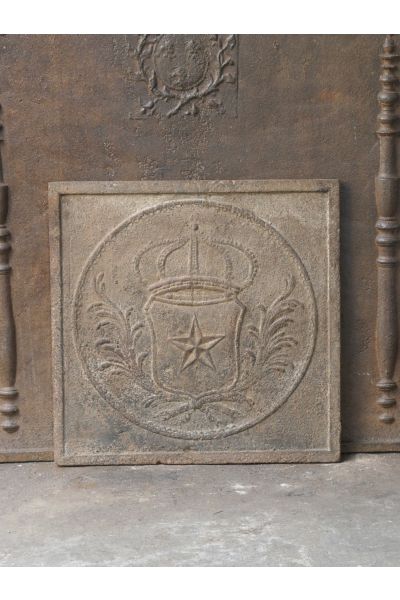 Plaque de Cheminée 'Armes de France'