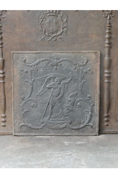Plaque de Cheminée 'Le Temps'