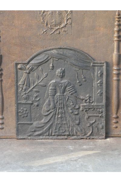 Plaque de Cheminée 'Marie Leszczynska'